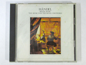 中古CD★HANDEL　ヘンデル　WATER MUSIC / THE MUSIC FOR THE ROYAL FIREWORKS★S11461