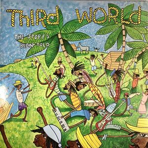 m505 US盤 LPレコード【THIRD WORLD /THE STORY'S BEEN TOLD】 サード・ワールド reggae トロピカル・ファンタジー 美盤