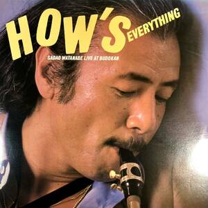 m513 極上 LP2枚組【ハウズ・エブリシング/渡辺貞夫・ライブ・アット武道館】HOW'S EVERYTHING 美盤