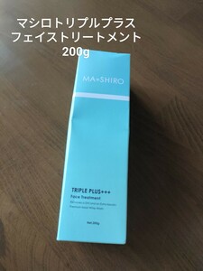 マシロトリプルプラス フェイストリートメント 洗い流すパック 200g