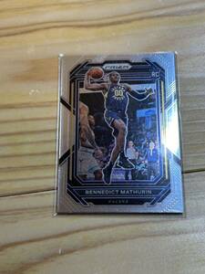 Prizm Panini select NBAカード Indiana pacers bennedict mathurin ベネディクト マスリン インディアナ　ペイサーズ　rookie card rc