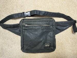 * just is good size feeling & using one's way good!! * Yoshida bag PORTER CUBE Porter waist & body bag / dark series color NO.553-06528