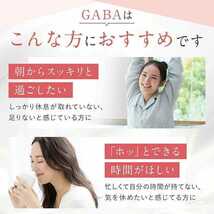 GABA ギャバ サプリ 21,000mg配合(1袋) 120粒 60日分 1日2粒350mg サプリメント タブレット GMP認定工場製造 ガンマアミノ酪酸 2袋セット_画像6