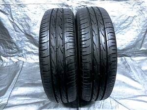 ★格安売切！★DUNLOP ENASAVE EC203★155/65R13 155-65-13★2015年★2本組★No17454