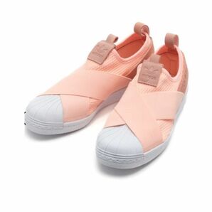 【タグ付新品】adidas Superstar Slip On W クリアオレンジ スリッポン　スニーカー