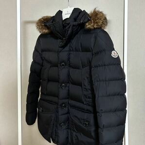 モンクレール★MONCLER★ CLUNY（クルーニー）リアルファーダウンコート★size 0★ブラック★正規品