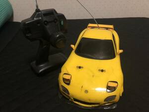  Tamiya 1/10RC Mazda FD3S RX-7 TT-01 радиоконтроллер дрифт спецификация Junk tamiya