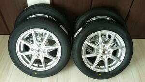 BRIDGESTONE NEWNO　155/65R14　アルミホイールセット　未使用品　軽自動車