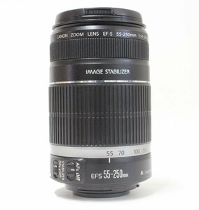 1S814 Canon キヤノン ズーム レンズ EF-S 55-250mm F4-5.6 IS 動作確認済み 【ニューポーン】