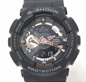 1T825 CASIO カシオ 腕時計 G-SHOCK Gショック　 GA-110RG-1AJF　 動作確認済み【ニューポーン】