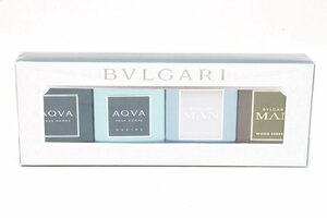 1S825* BVLGARY BVLGARI* мужской подарок коллекция Mini духи комплект не использовался товар [ новый Poe n]