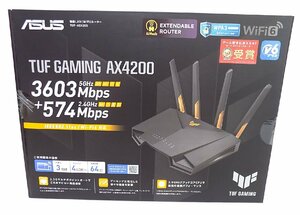 1D423□■ASUS エイスース ゲーミング Wi-Fi ルーター TUF-AX4200■□【ニューポーン】