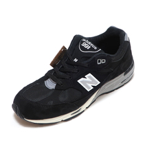 海外限定☆NEW BALANCE W991EKS BLACK WMNS US8 25cm SUEDE MADE IN ENGLAND ( ニューバランス ウィメンズ W991 ブラック 黒 UK製 )_画像4