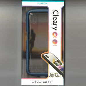 Galaxy A23 5G 耐衝撃 ケース Cleary ネイビー