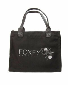 フォクシー FOXEY こげ茶 ミニ トート バッグ 未使用