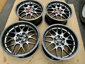 BBS RG-R 8.5J+43 9.5J+38 PCD 114.3 鍛造 軽量 FORGED 4本セット 17インチ 5穴