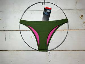 【即決】speedo スピード 女性用 ビーチバレー ビキニ ショーツ 水着 ブルマ Eco Green 海外XS