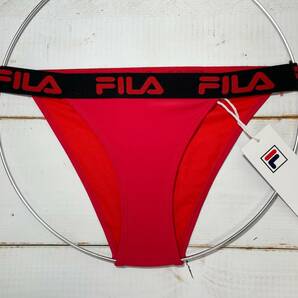 【即決】FILA フィラ 女性用 ビーチバレー ビキニ ショーツ 水着 ブルマ Red 海外XXXS