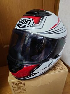 帽体美品 SHOEI QWEST M57cm 2011年9月製造 セミスモークシールド ピンロックシート付き