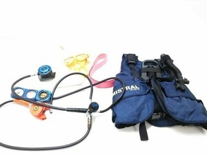 D0ak Alain AQUA-LUNG MISTRAL BC жакет M размер U.S.DIVERS CONSHELF SE2 регулятор комплект тяжелого оборудования B-51413 @140 0