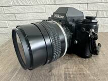 Nikon ニコン 【 F3 ボディ / NIKKOR 105㎜ 1：1.8 】 アイレベル フィルムカメラ シャッター音OK_画像2