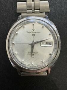 SEIKO Sportsmatic 5 21JEWELS 【 6606-7990 】セイコー スポーツマチック ファイブ 21石 機械式 自動巻き 腕時計 ジャンク品