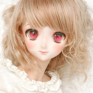 Art hand Auction [Honey Bunny] DDH-09 SW (Semi-white skin) Custom head + Handmade resin eyes Volks Dollfie Dream, doll, Character Doll, Dollfie Dream, parts