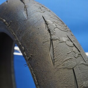 バトラックスRACING R11 F●120/600R17●2022年製！手渡し可！●競技用 120/70R17とほぼ同径●(bD473の画像2