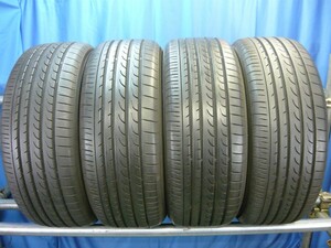 バリ山！ヨコハマ ブルーアース RV-02●225/50R18●8分山 4本 検査済み！取付/手渡し可！●ヴェゼル カローラクロス C-HR●(rM952