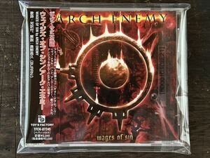 [CD]Arch Enemy アーチ・エネミー/Wages of Sin初の女性シンガーAngela Gossowを迎えた意欲作！ メロディアスなヘヴィ・メタル・サウンド！