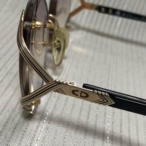 良品 Christian Dior 2289 49 57□16 クリスチャン ディオール サイドロゴ ゴールド 色付レンズ IW405AE02CHR_画像3