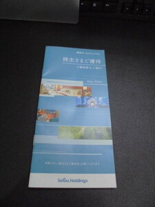 西武鉄道株主ご優待券1冊(1000円割引券3枚タイプ)　数量2