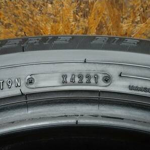 ★2021年製 深溝タイヤ DUNLOP EC202 195/65R15 4本セット[ノア ヴォクシー プリウス カローラツーリング セレナ ステップワゴン アクセラ]の画像10