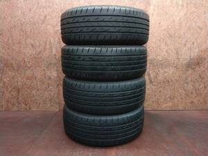 ★深溝タイヤ BRIDGESTONE NEXTRY 225/55R17 4本セット[アルファード ヴェルファイア エルグランド アテンザ レガシィB4 フォレスター]