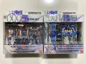 GUNDAM FIX FIGURATION FAZZ Ex-Sガンダム 2種 2個