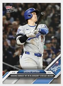 topps now 大谷翔平 球団最速6号ホームランカード 