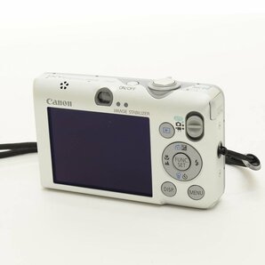 ▽511954 【外装美品】Canon コンパクトデジタルカメラ IXY DIGITAL 110 IS 通電確認済 ジャンク品 PC1355 シルバーの画像4