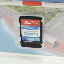 ▽514142 【美品】Nintendo ニンテンドースイッチ NINTENDO SWICH SPORTS 動作確認済 任天堂_画像4