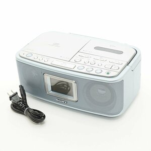 ▽514888 SONY ラジオカセットレコーダー CFD-E500TV CD再生確認 テープ難あり 2008年製