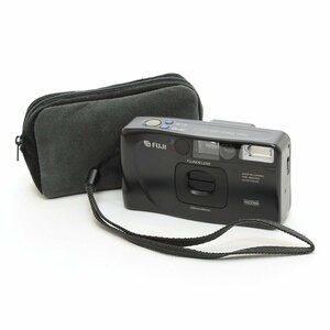 ▽515558 【レトロ】FUJI フィルムカメラ Travel mini DUAL-P 動作未確認