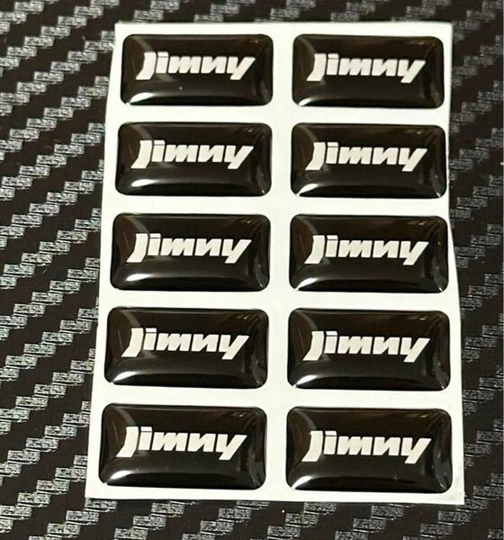 ジムニー　ミニステッカー エポキシ樹脂コーティング　4枚セット