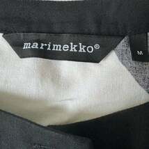 NC999ね@ marimekko 美品 ロングワンピース 半袖 ウニッコ柄 レディース Mサイズ　 0.8_画像2