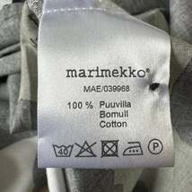 NC999ね@ marimekko 美品 ロングワンピース 半袖 ウニッコ柄 レディース Mサイズ　 0.8_画像3