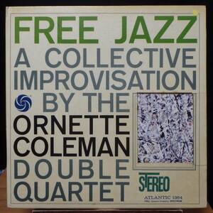 【JZ046】THE ORNETTE COLEMAN DOUBLE QUARTET 「Free Jazz」, US Reissue/くり抜きジャケ　★フリー・ジャズ