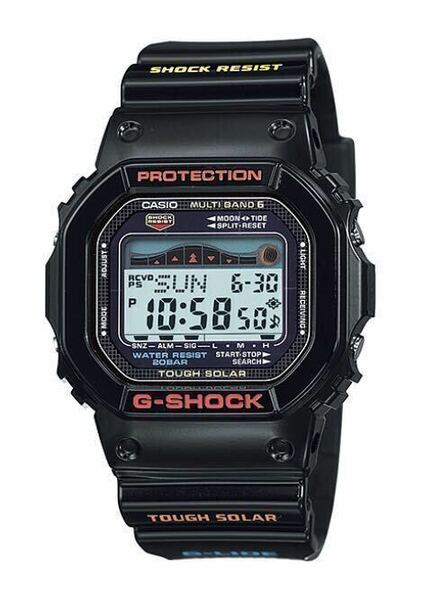 新品未使用 CASIO G-SHOCK GWX-5600-1JF 電波ソーラー 腕時計 G-LIDE タイドグラフ＆ムーンデータ カシオ ジーショック 国内正規品 タグ付