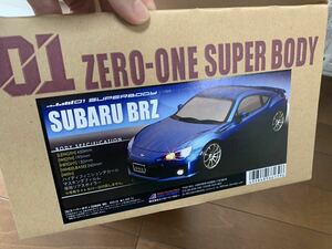 ABCホビー スバル BRZ 新品01スーパーボディ ラジコン mサイズ？lサイズ？　ZERO-ONE TOYOTA 86 送料無料