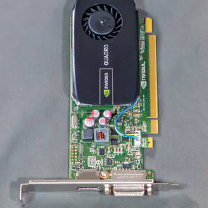 【送料込・動作確認済み】NVIDIA Quadro 410 512MB DDR3 プロフェッショナルグラフィックボード 美品