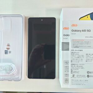 Galaxy A51 5G SCG07 AU ホワイト