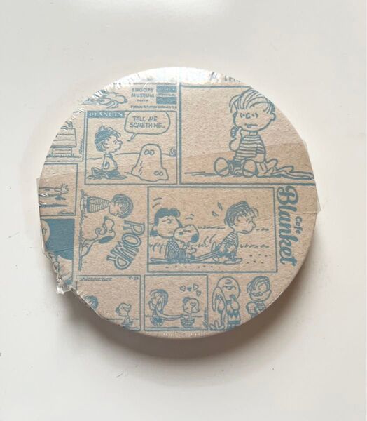 SNOOPY スヌーピーミュージアム コースター Cafe Blanket