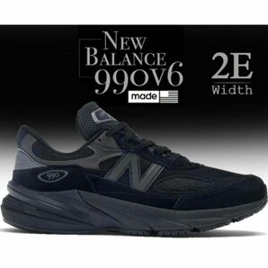 New Balance 990V6 "Triple Black"ニューバランス 990V6 "トリプルブラック"
